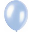 (8) 12IN SKY BLUE PEARLISED BALLOONS