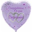 18IN ENGAGEMENT CONGRATS FOIL