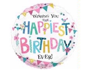 18IN B/DAY FOIL BALLOON