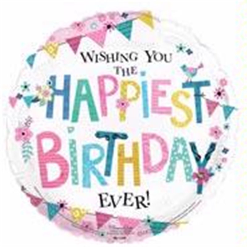 18IN B/DAY FOIL BALLOON