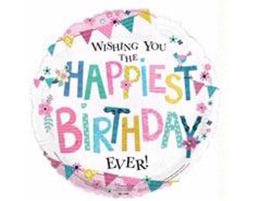 18IN B/DAY FOIL BALLOON