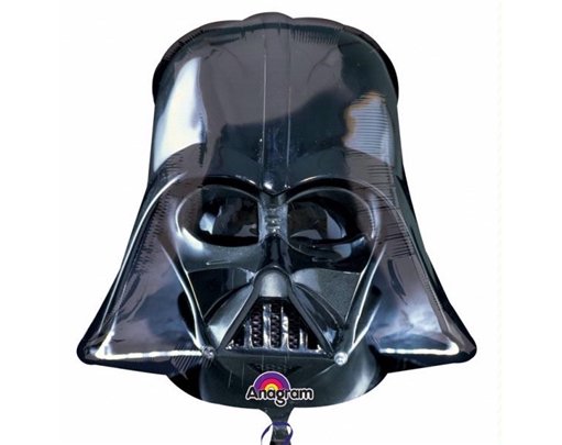 DARTH VADER BLACK HELMET S/SHAPE