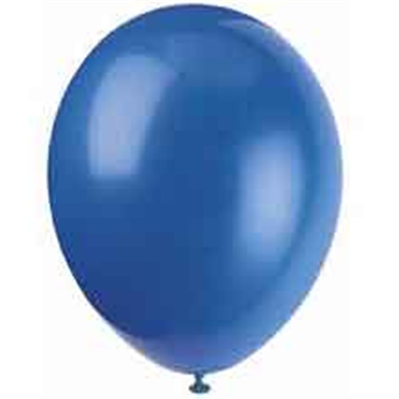 (10) 12IN EVENING BLUE BALLOONS