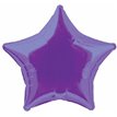 20in PURPLE STAR FOIL BALLOON