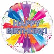 18IN BRIGHT STAR B/DAY FOIL BALLOON