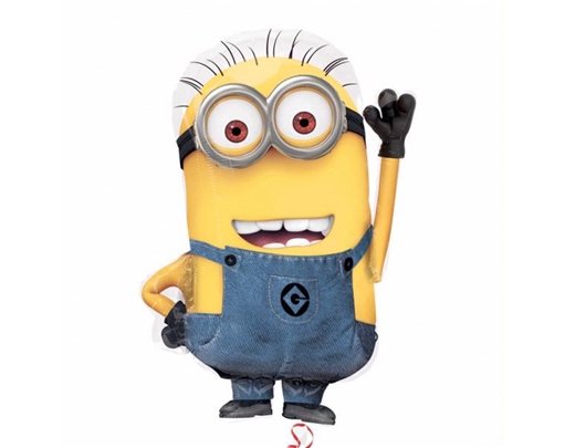 MINION SHAPE FOIL BALLOON