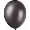 (8) INK BLACK PEARLISED BALLOONS