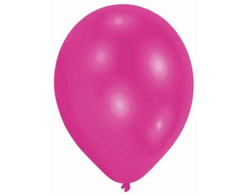 (10) 22CM MET MAGENTA BALLOONS  6S