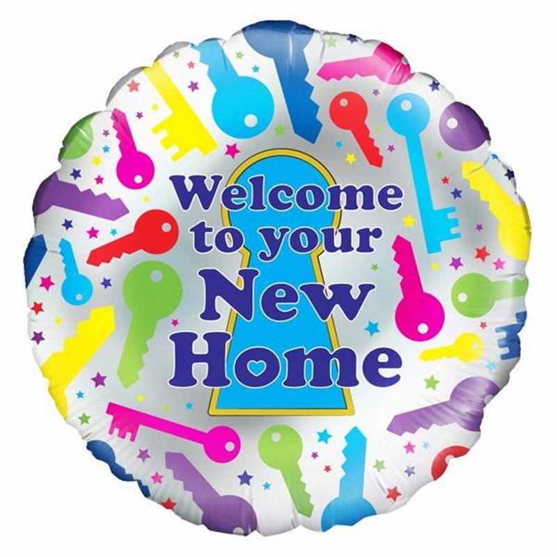 18IN NEW HOME FOIL BALLOON