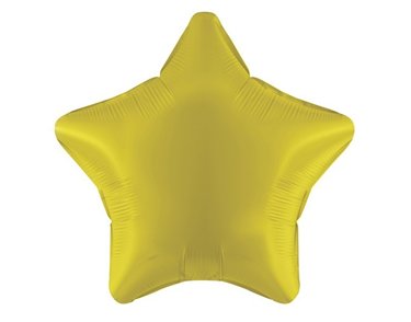 19IN YELLOW STAR FOIL BALLOON