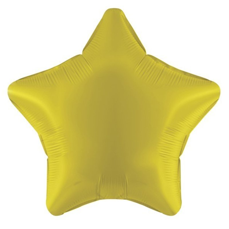 19IN YELLOW STAR FOIL BALLOON