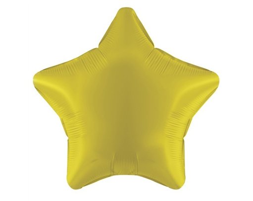 19IN YELLOW STAR FOIL BALLOON