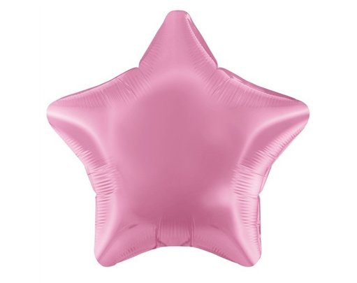 19IN PINK STAR FOIL BALLOON