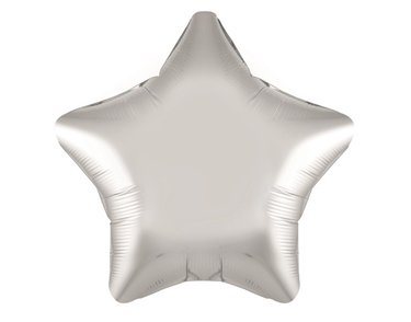 19IN SILVER STAR FOIL BALLOON