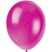 (10) 12IN FUCHSIA BALLOONS