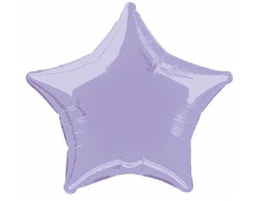 20in LAVENDAR STAR FOIL BALLOON