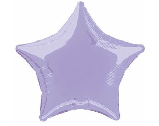 20in LAVENDAR STAR FOIL BALLOON