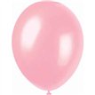 (8) CRYSTAL PINK PEARLISED BALLOONS