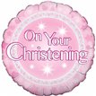 18IN CHRISTENING GIRL FOIL
