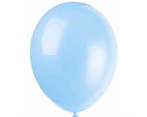 (10) 12IN COOL BLUE BALLOONS