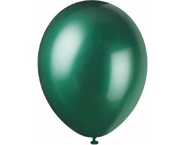(8) 12IN EVERGREEN PEARLISED BALLOONS