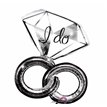 WEDDING RINGS SUPER SHAPE BALLOON