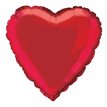 RED HEART 18IN FOIL BALLOON