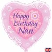 18IN HAPPY B/DAY NAN FOIL BALLOON