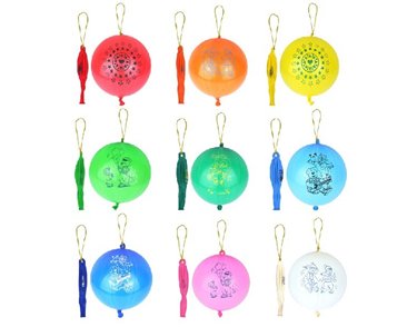 PRINTED PUNCH BALLOONS  50S