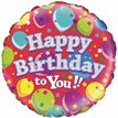 18IN HAPPY B/DAY TO YOU FOIL