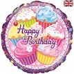 18IN CUPCAKE BIRTHDAY FOIL