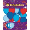 (25) BLUE PARTY BALLOONS  6S