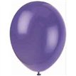 (10) 12IN MIDNIGHT PURPLE BALLOONS