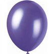 (8) 12IN ELECTRIC PURPLE PEARLISED BALLOONS