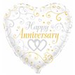 18IN HAPPY ANNIVERSARY FOIL