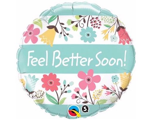 18IN FEEL BETTER SOON FOIL BALLOON
