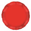 18IN RED ROUND FOIL BALLOON