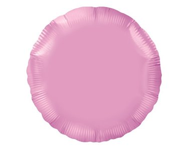 18IN PINK ROUND FOIL BALLOON