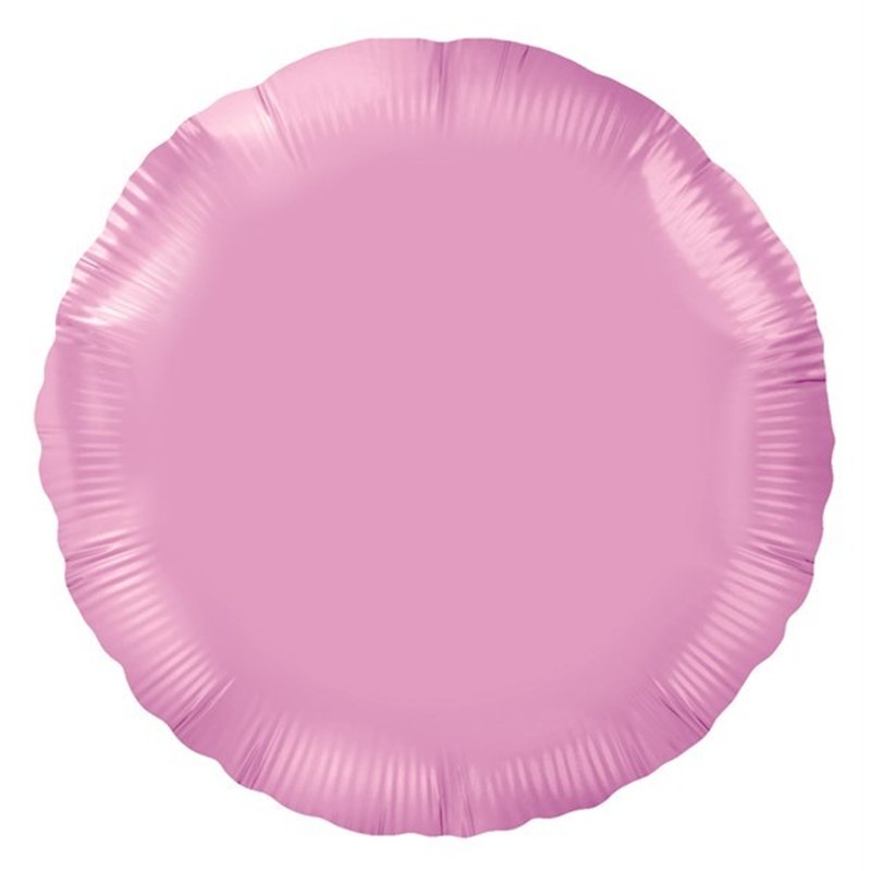 18IN PINK ROUND FOIL BALLOON