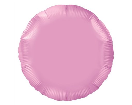 18IN PINK ROUND FOIL BALLOON