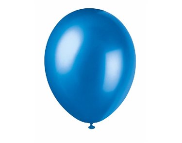 (50) 12IN COSMIC BLUE PEARLIZED BALLOONS