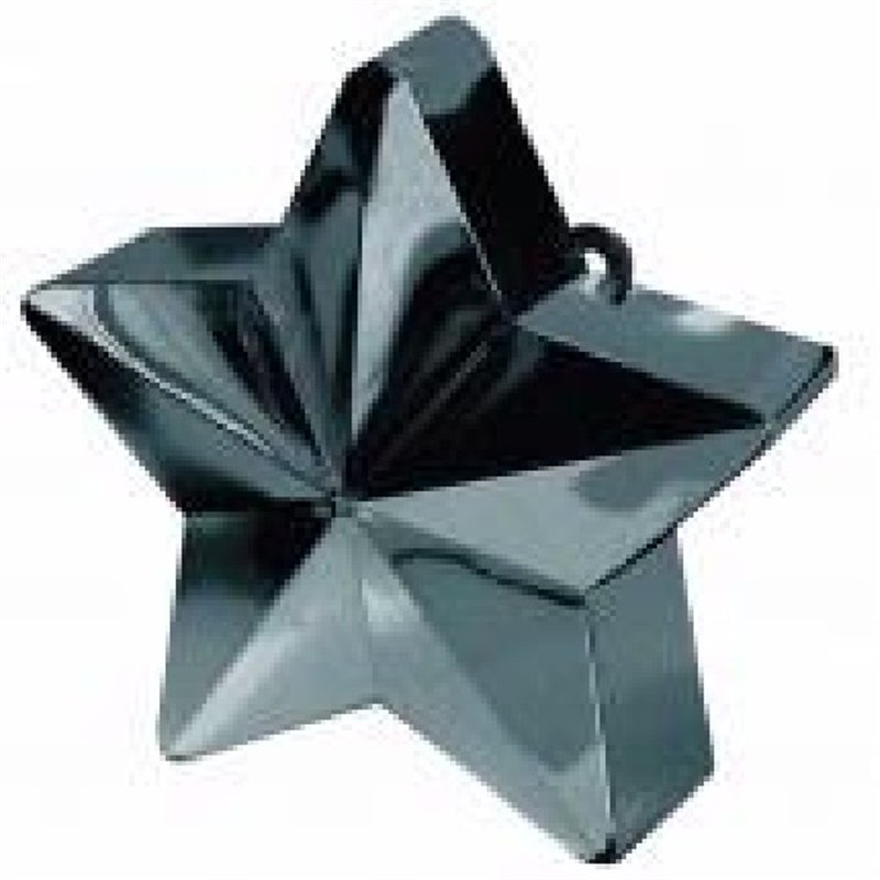 BLACK STAR BALLOON WEIGHT