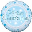 18IN CHRISTENING BOY FOIL