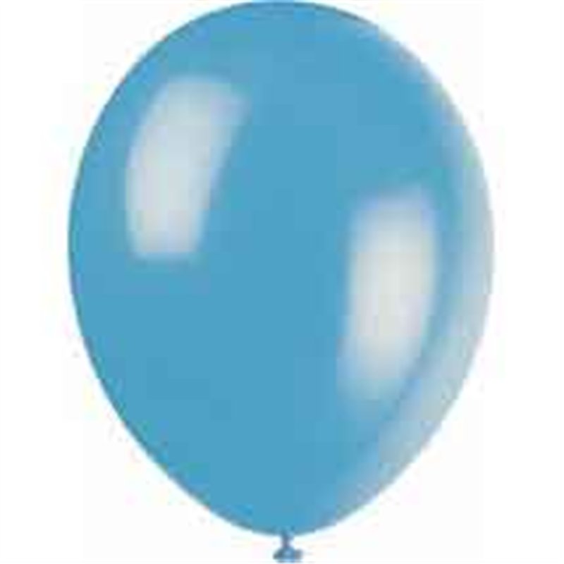 (10) 12IN TURQUOISE BALLOONS