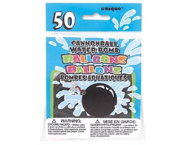 (50) CANNONBALL WATER BALLOONS