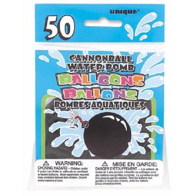 (50) CANNONBALL WATER BALLOONS