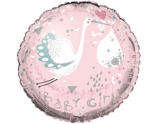 18IN ITS A GIRL FOIL BALLOON