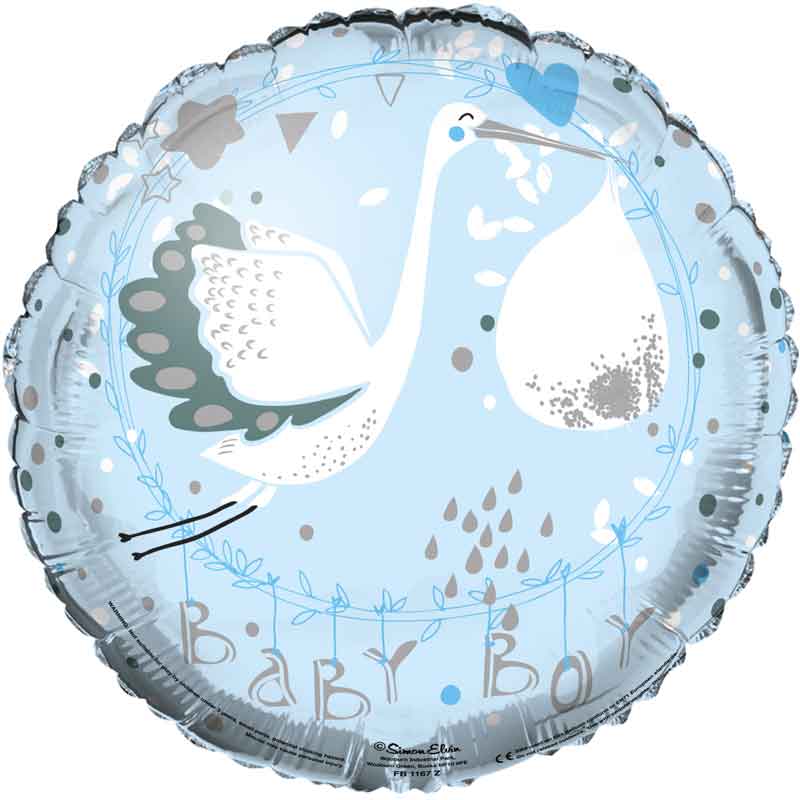 18IN ITS A BOY FOIL BALLOON