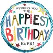18IN B/DAY GENERIC FOIL BALLOON