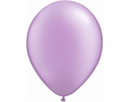 100PK 5in PEARL LAVENDER QUALATEX